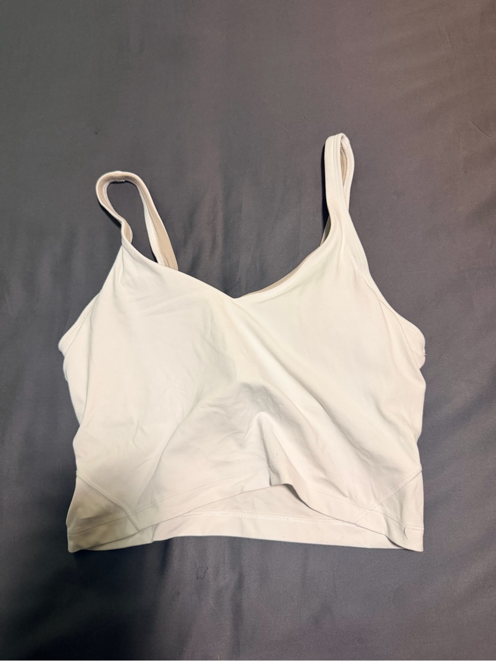 lululemon athletica white align tank